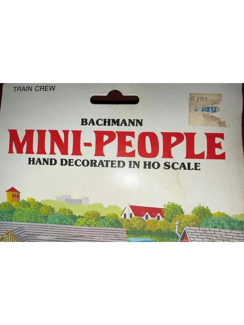 Bachmann #42333 HO Mini-People Train Crew Brand New SEALED